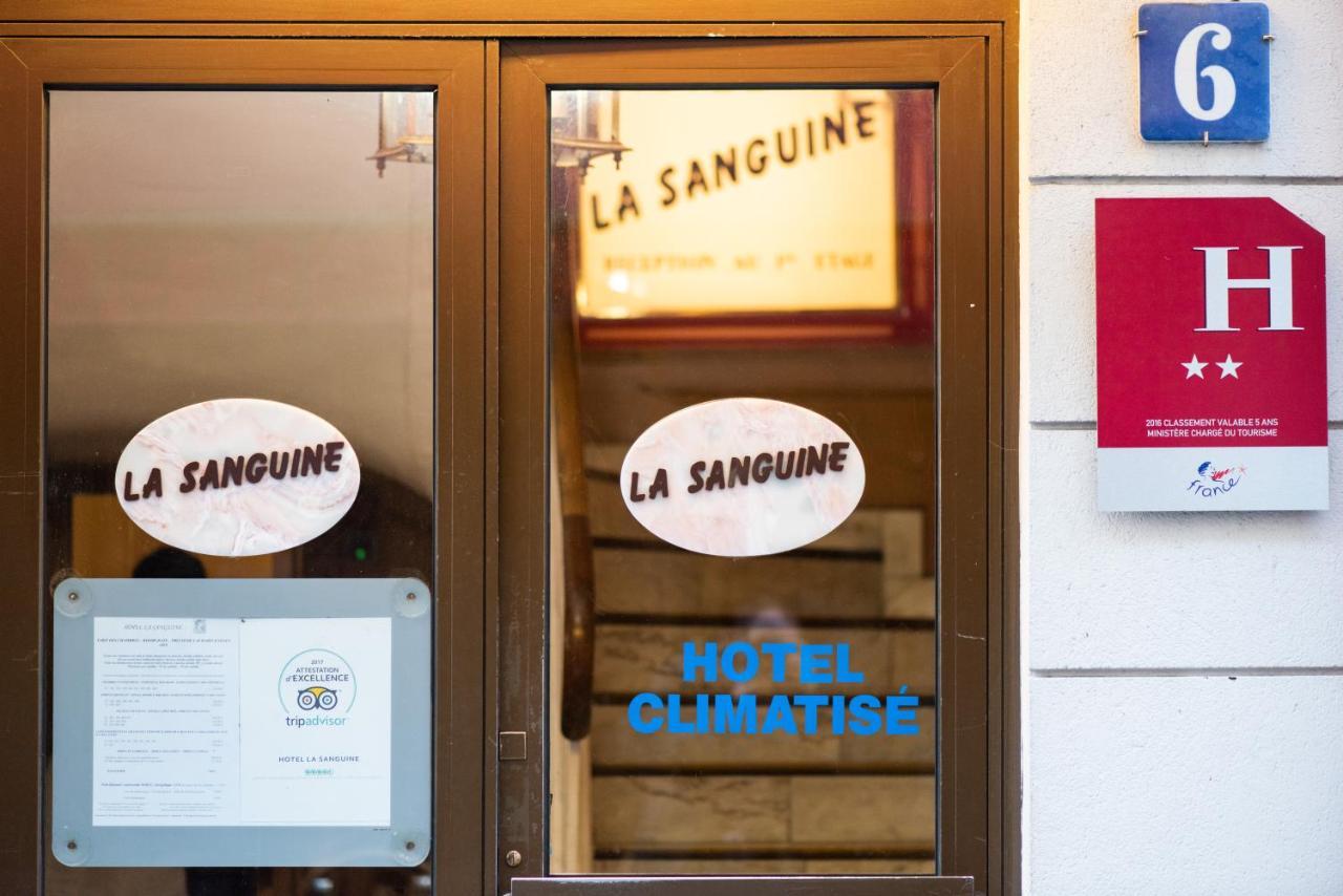 Hotel La Sanguine Paris Exterior photo